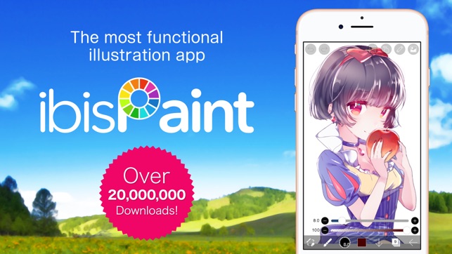 ibis paint on the app store screenshots