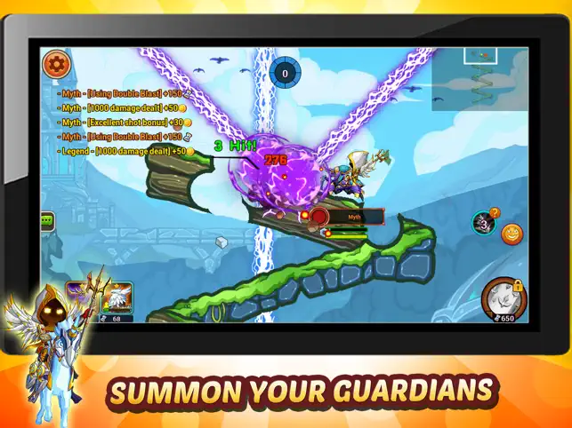 Captura de Pantalla 1 Clash of Legends: Heroes iphone