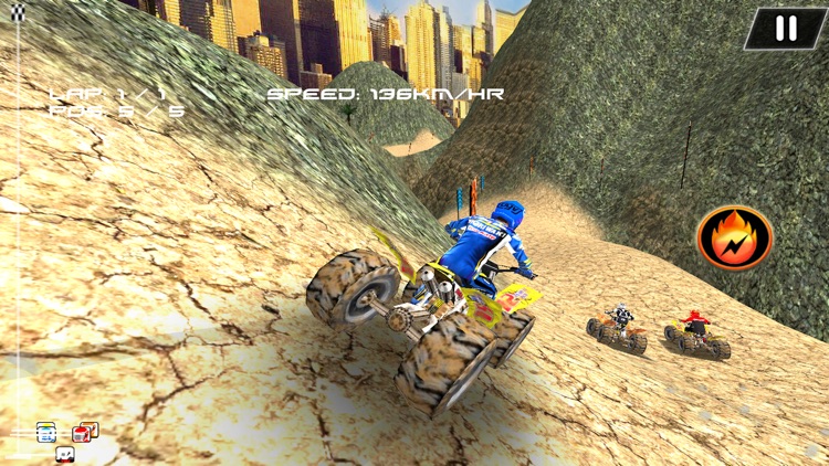 Atv Dirt Bike Racing : 3D Race screenshot-3