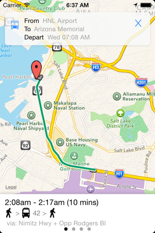 Transit Tracker - Oahu screenshot 4
