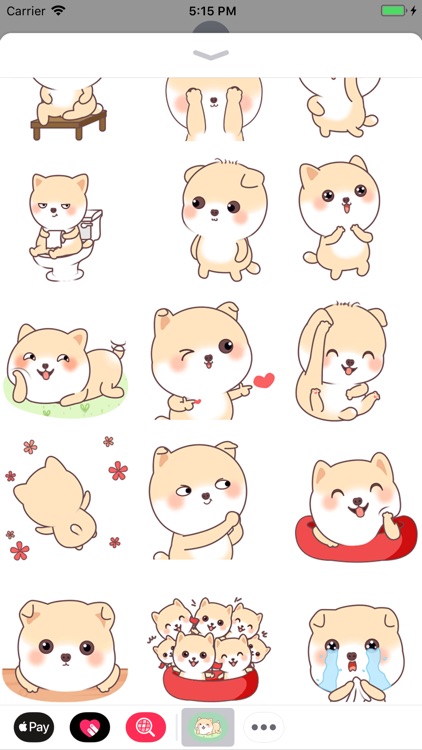 Funny Corgi Animated Stickers