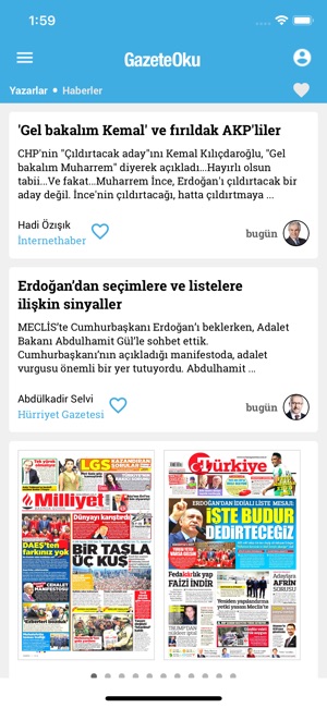 Gazete Oku - İnternet Haber