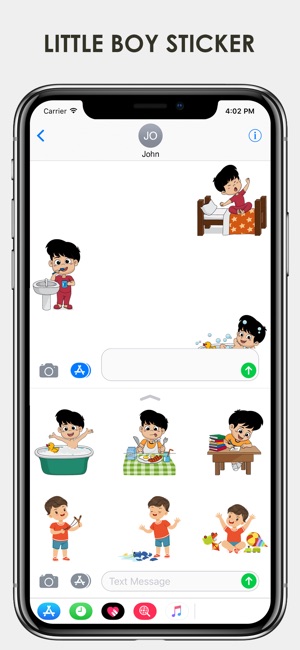 Little Boy Emojis(圖4)-速報App