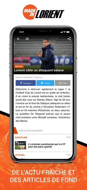 Foot Lorient(圖2)-速報App