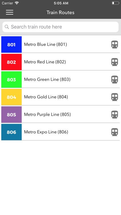 Los Angeles Metro Bus Tracker screenshot-5