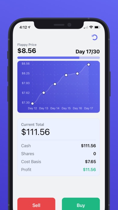 Flappy Stock Screenshot on iOS