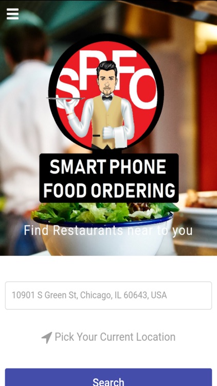 Smart Phone Food Ordering