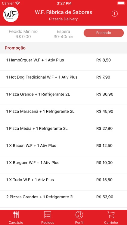 W.F. Fábrica De Sabores