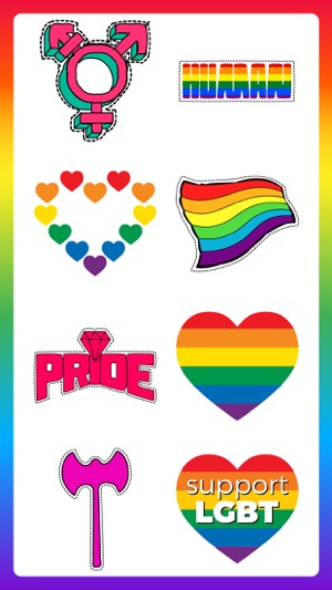 80+ Pride Love Sticker Pack(圖7)-速報App