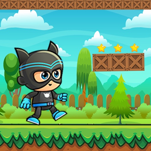 super masked cat hero run iOS App