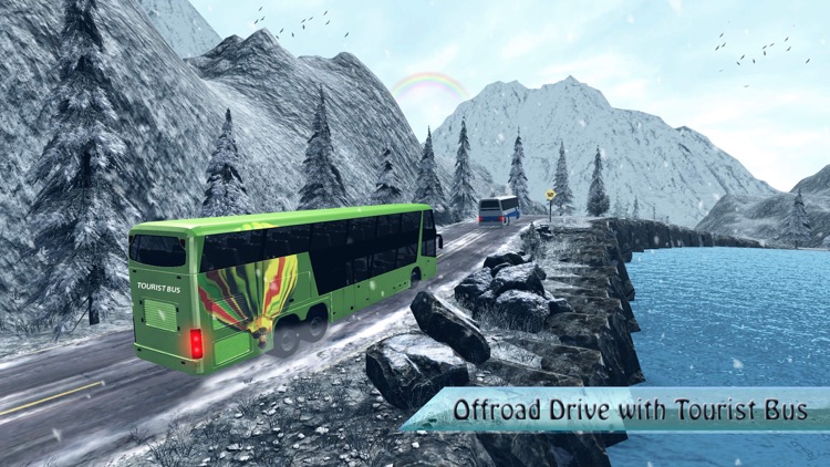 Offroad Snow Bus Drive 2022 screenshot-3