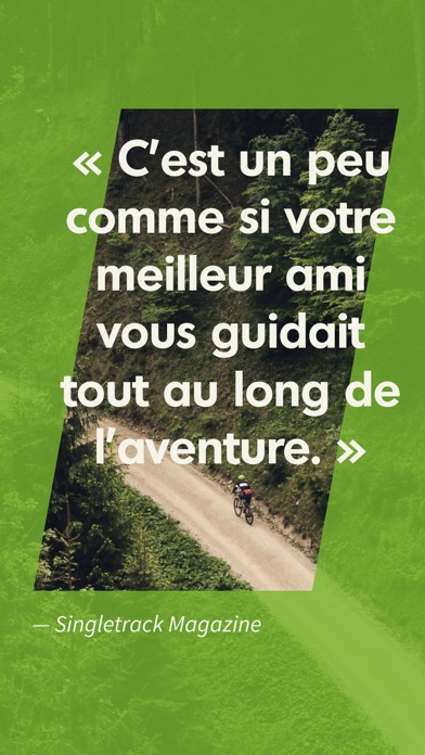 Komoot - Itinéraire vélo rando Komoot - Itinéraire vélo rando
