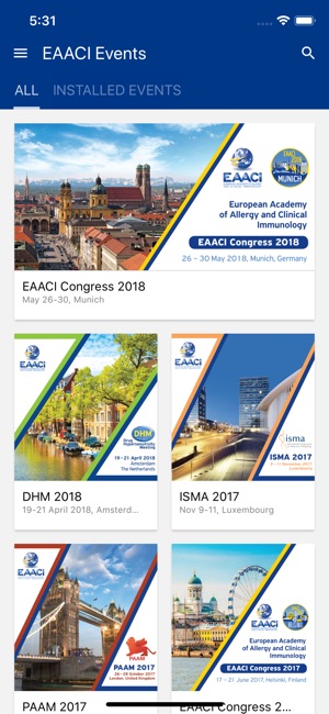 EAACI Events(圖2)-速報App