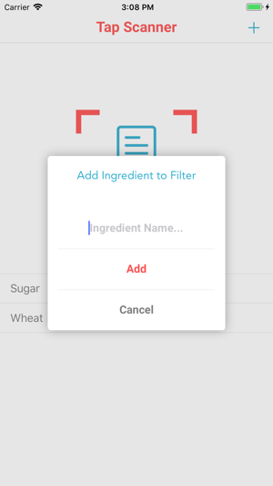 Food Label Scanner