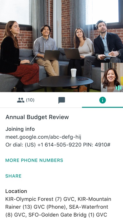 Hangouts Meet screenshot-4