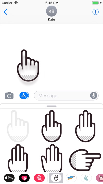 Hand and Finger Stickers