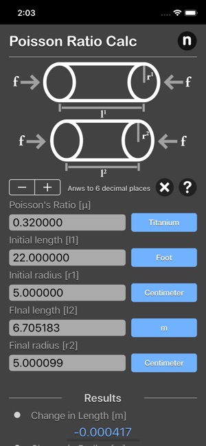 Poisson Ratio Calculator(圖7)-速報App