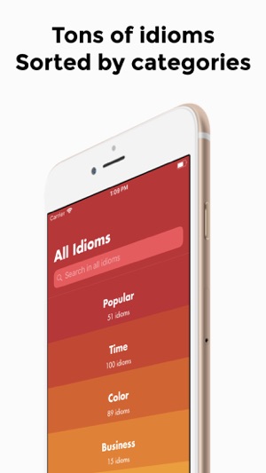 English Idioms App