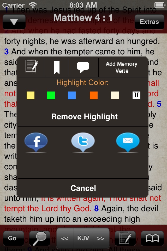 BibleScope screenshot 4