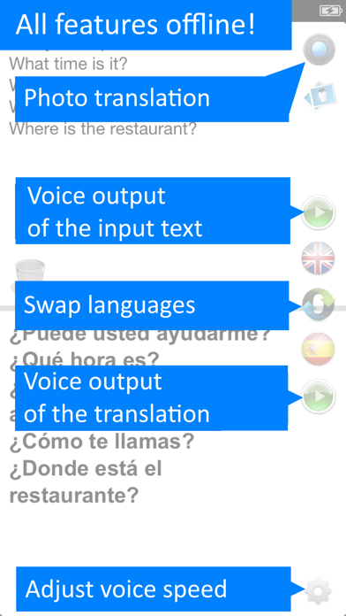 Offline Translator Pro 8 lang screenshot 2
