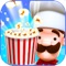 Burst popcorn and complete all the popcorn maker/making levels