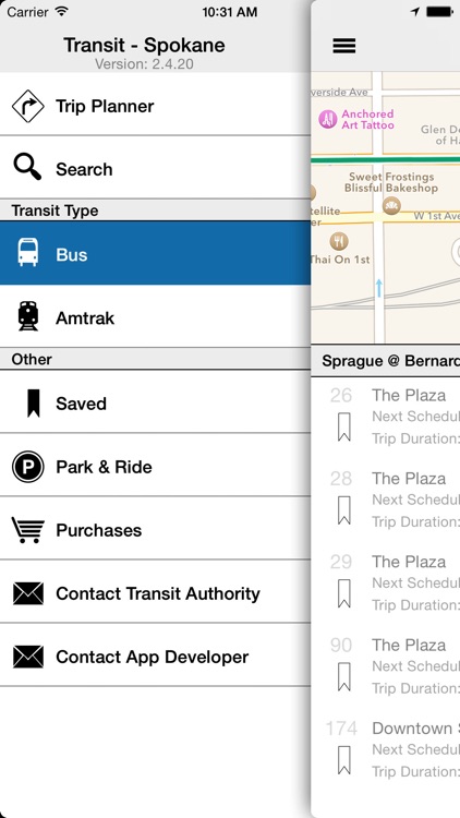 Transit Tracker - Spokane