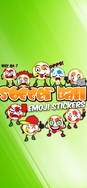 Soccer Ball Emoji Stickers(圖1)-速報App