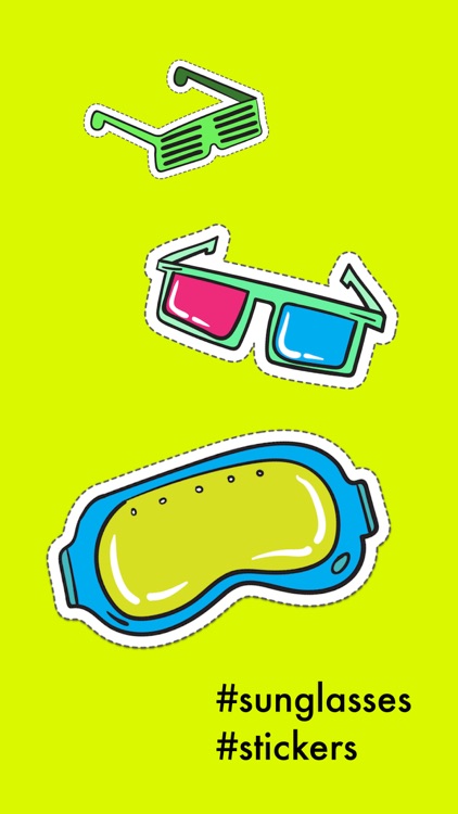 Sunglasses & Glasses Stickers