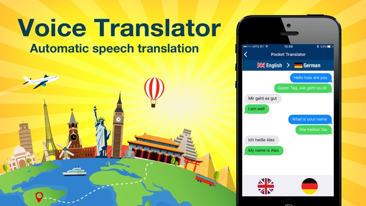 Translate Voice and Speech