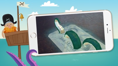 How to cancel & delete Sea Monster AR toy from iphone & ipad 2