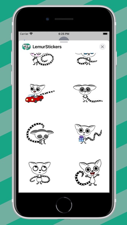 Cute Lemur Stickers screenshot-3