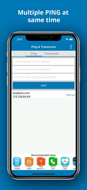Ping Multiple & Trace Route(圖2)-速報App