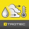 Trotec appSensors – compact precision measuring devices – can be connected to and read by MultiMeasure Mobile using wireless technology