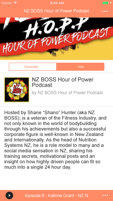 NZ BOSS Hour of Power Podcast screenshot 3