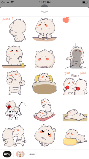 Silly Bear Animated Sticker(圖2)-速報App