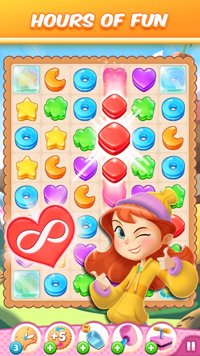 COOKIE CRUSH! MATCH 3 GAME 2.1.4 IOS GAME GIẢI TRÍ COOKIE CRUSH! MATCH 3 GAME 2.1.4 IOS