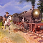 骑马与火车比赛模拟