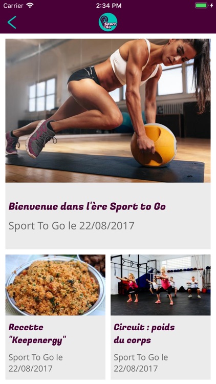 Sport to Go screenshot-3