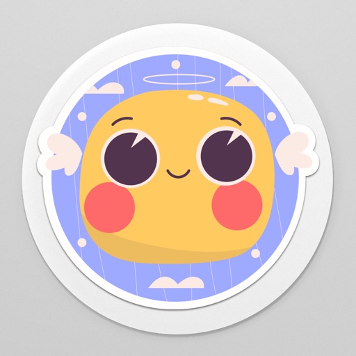 Naive Emoticons Stickers Love