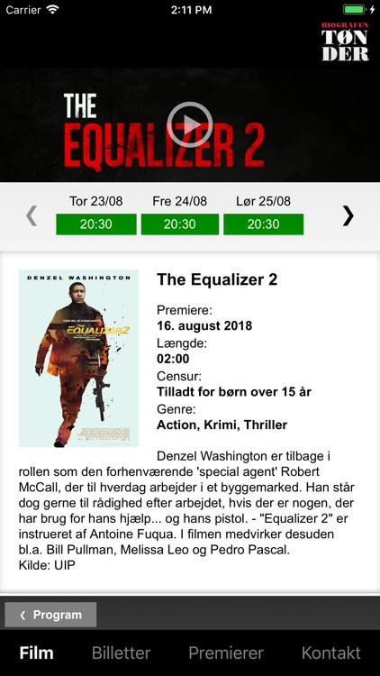 Biografen 1+2 screenshot-4