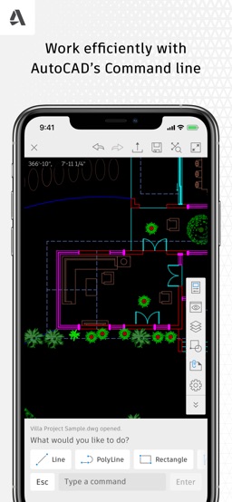 AutoCAD app screenshot