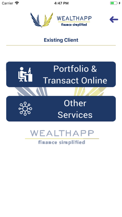 WealthApp Online screenshot 2