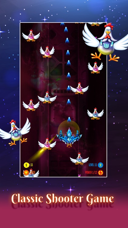 Captain Galaxy: Chicken Attack screenshot-4