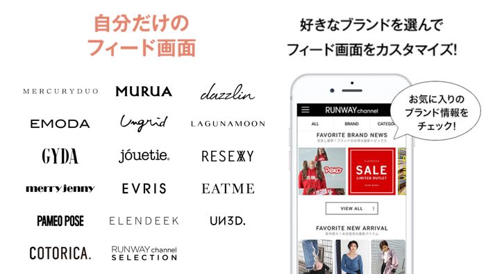 ファッション通販-RUNWAY channel