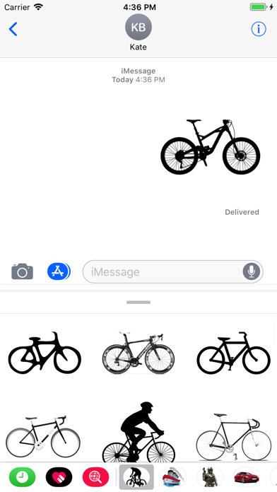 Bicycle Stickers screenshot 2