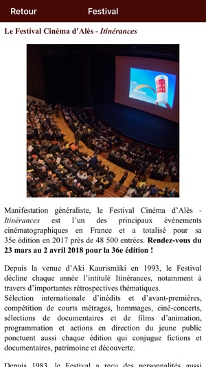 Festival Cinéma d'Alès(圖2)-速報App