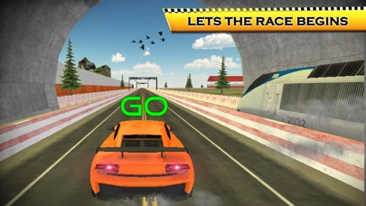 Real Train vs Car Racing 2023 screenshot 2