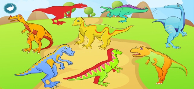 Dinosaur Shape Puzzle Lite(圖4)-速報App