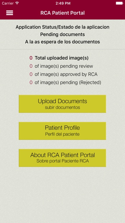 RCA Patient Portal