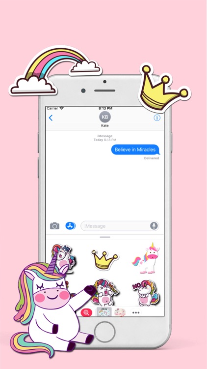 Unicorn World Stickers